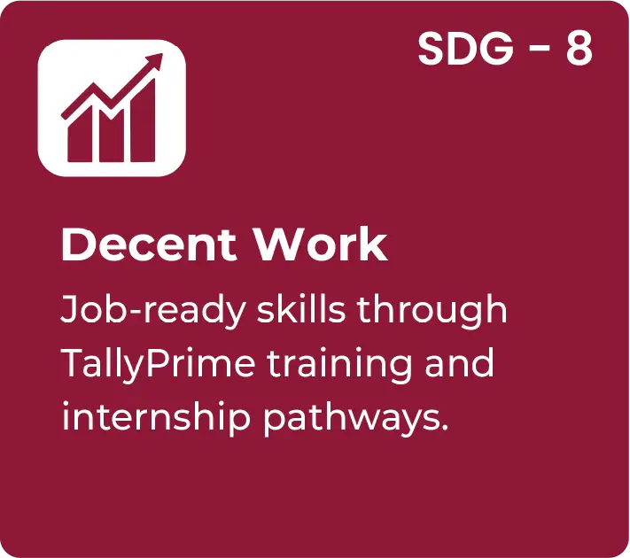 SDG 8 Decent Work and Economic Growth initiative